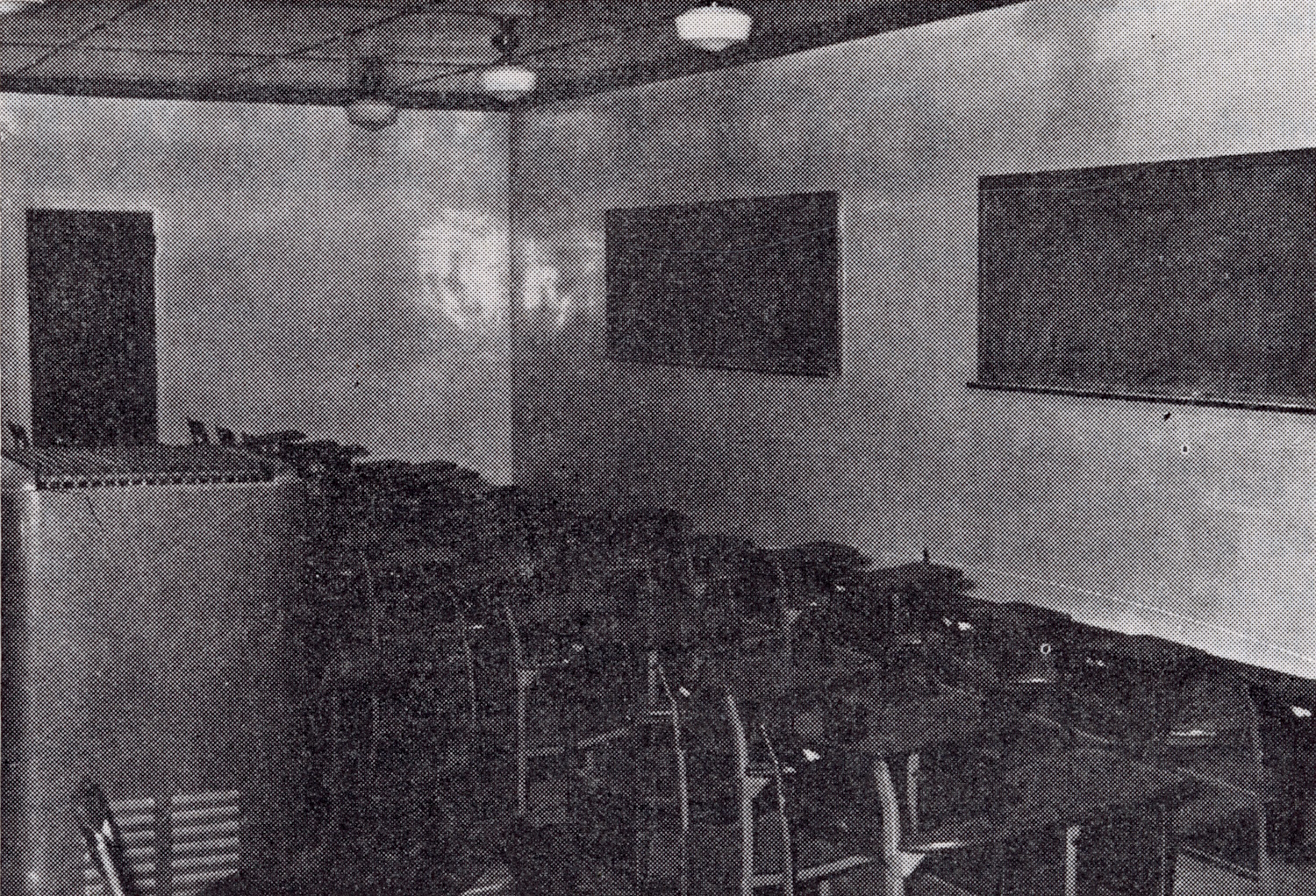 Victory Hall interior, Illinois Institute of Technology, Chicago, Illinois, 1942