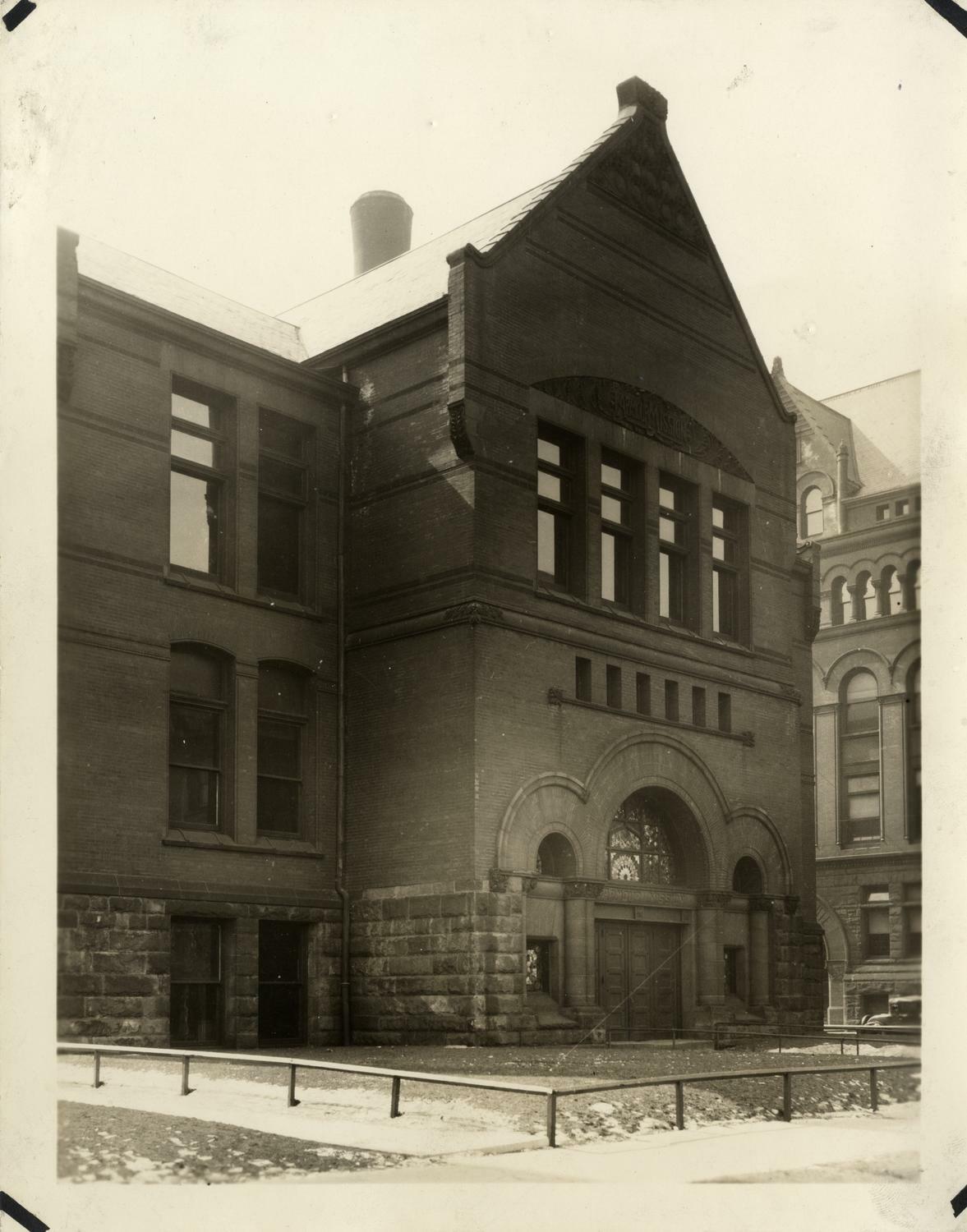 Armour Mission, Armour Institute of Technology, Chicago, Illinois, ca. 1920s