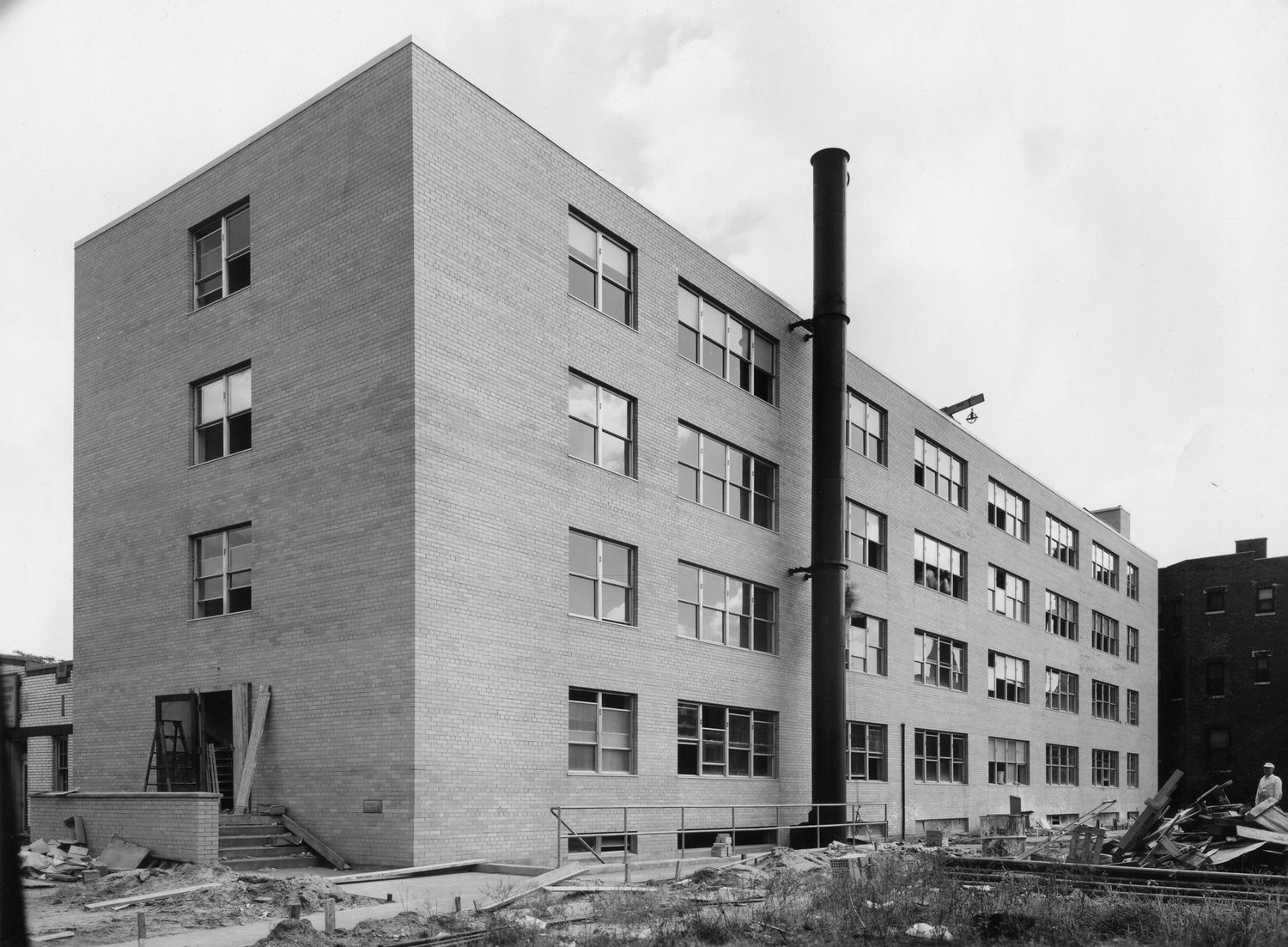 Farr Hall Under Construction