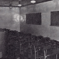 Victory Hall interior, Illinois Institute of Technology, Chicago, Illinois, 1942