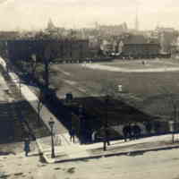 Ogden Field, with the Cafeteria at the northwest corner of the field