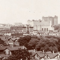 The Vendome (center), as seen from the Armour Mission