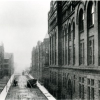 Main Building and the &quot;Gorge&quot; (Federal Street and the buildings that lined it)